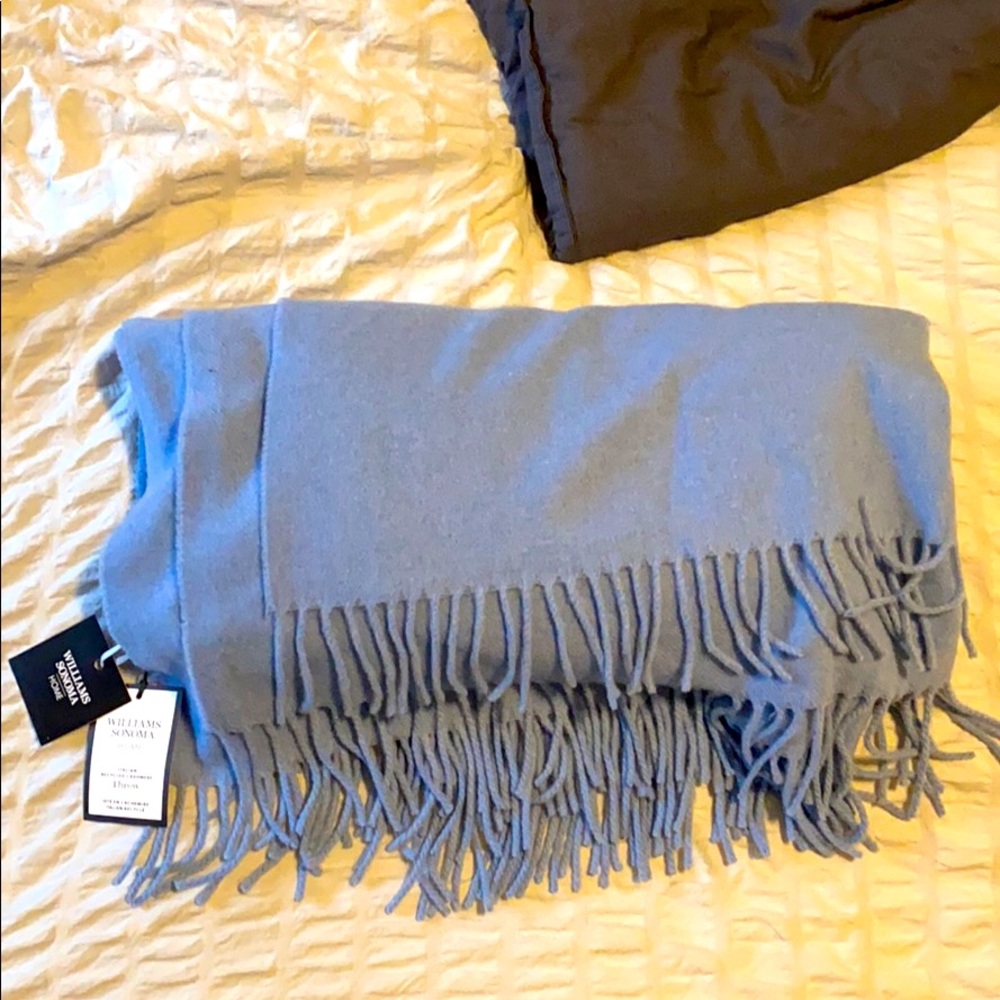 Williams Sonoma Italian Recycled Cashmere Throw